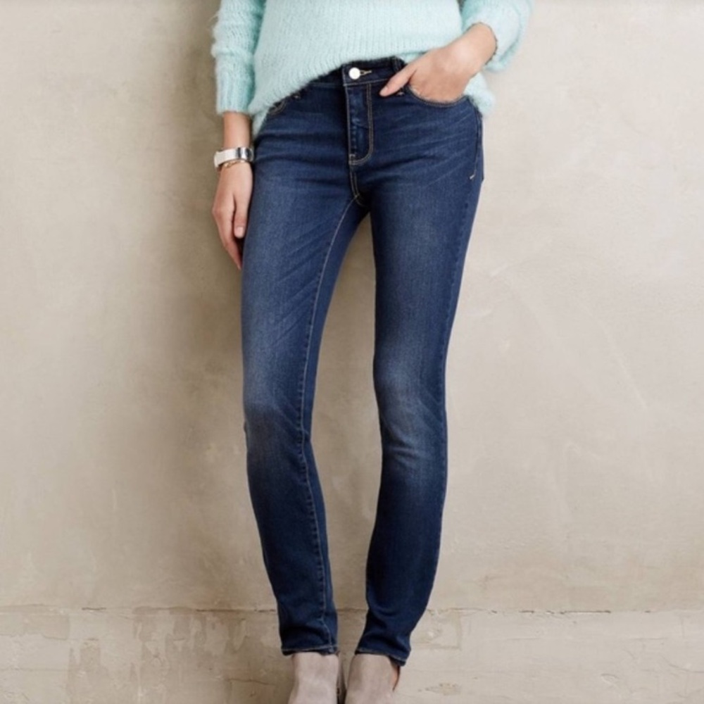 Pilcro for Antho size 29- Letterpress Serif No. 26 low-rise skinny jeans